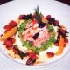 Insalata di salmone fresco