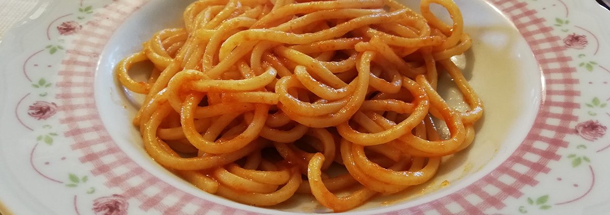 Spaghetti al pomodoro
