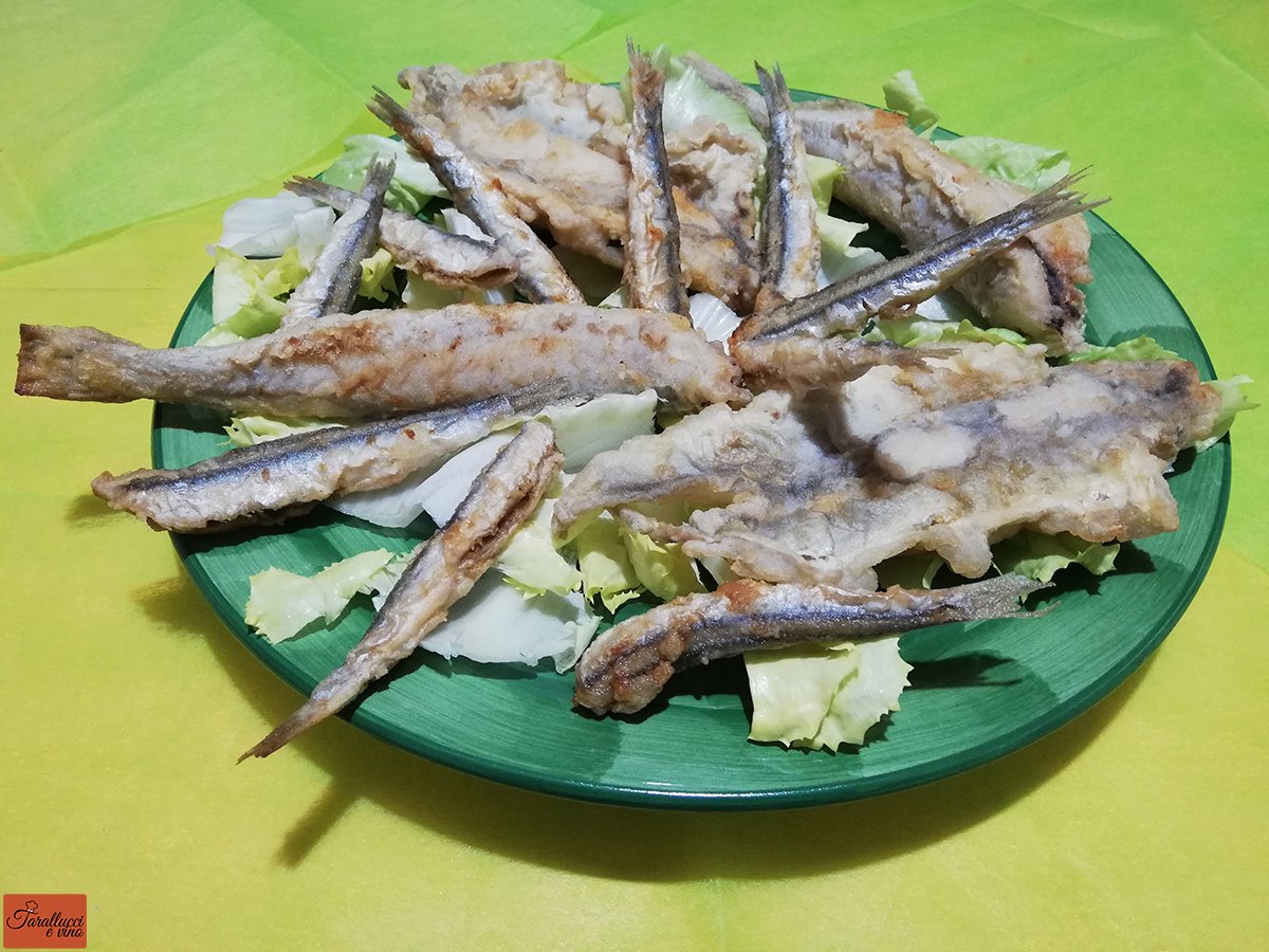 alici e melù fritti