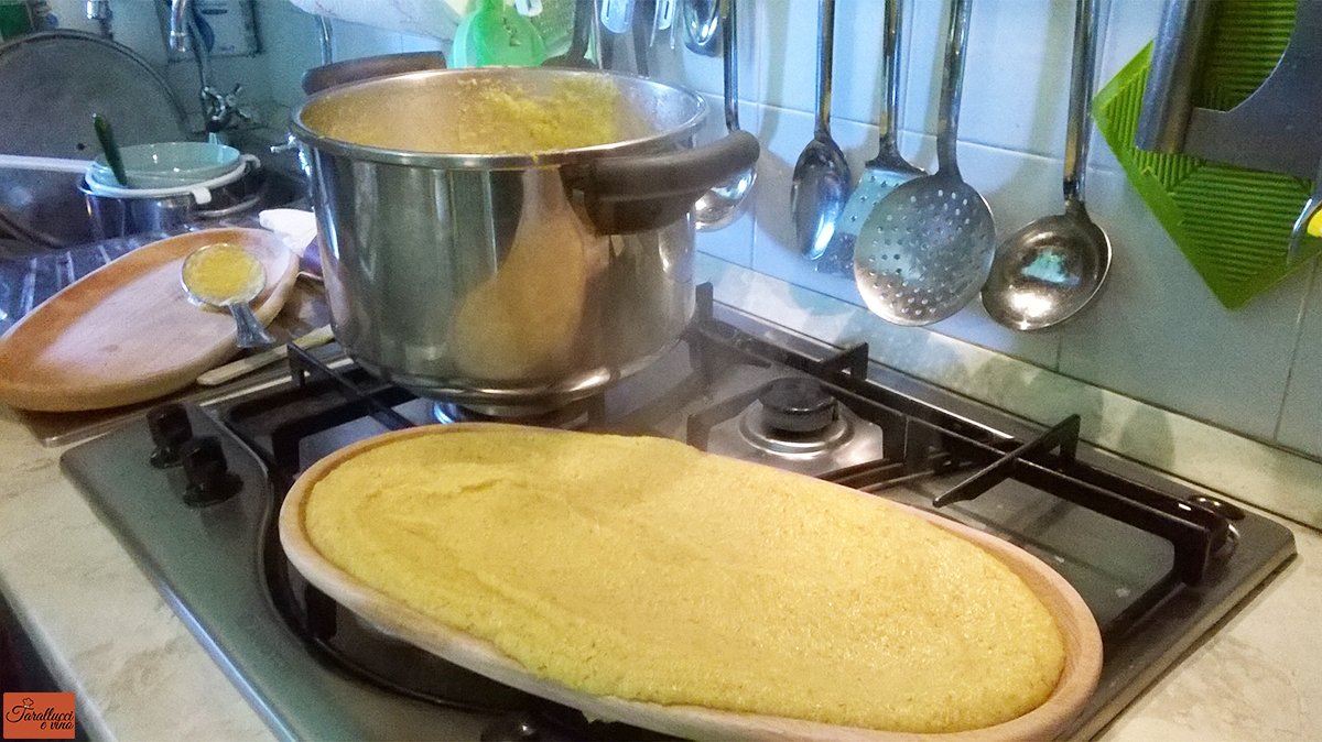 preparazione polenta