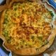 Quiche integrale con zucchine alla curcuma e speck