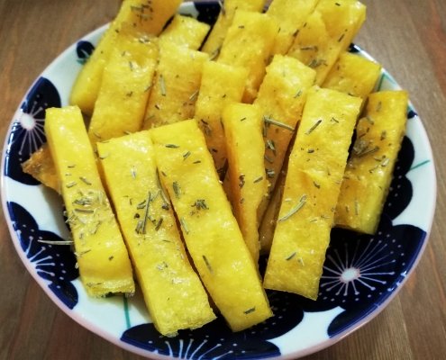 Bastoncini croccanti di polenta