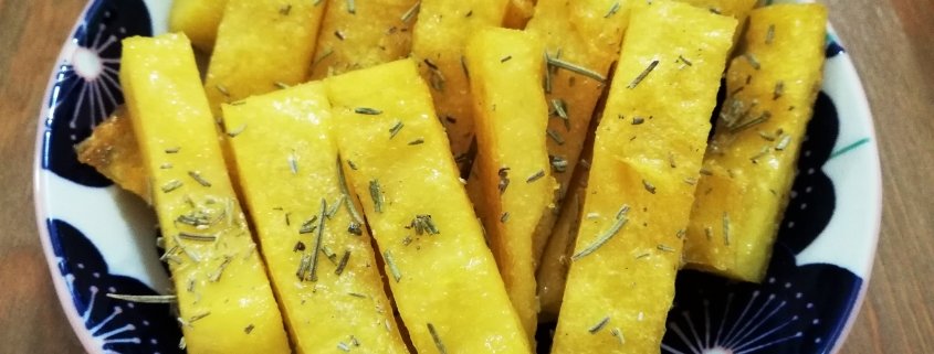 Bastoncini croccanti di polenta