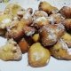 Frittelle dolci con uvetta sultanina