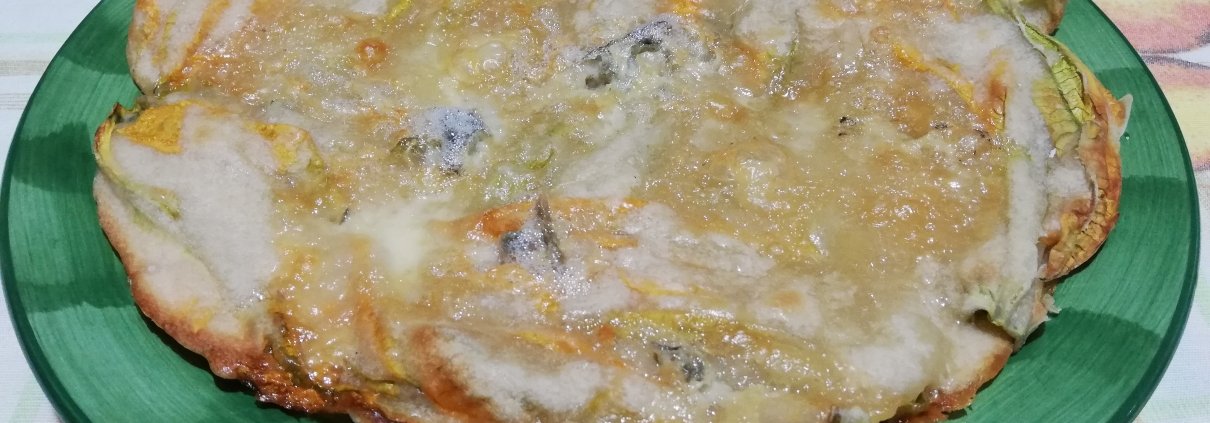 Fiori di zucca in pastella