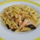 Penne salmone e aspara