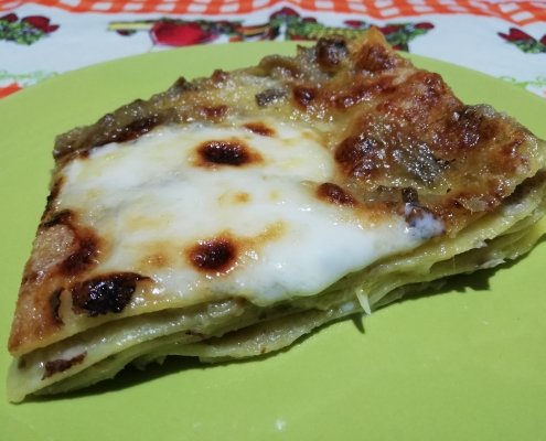 Lasagna con i carciofi