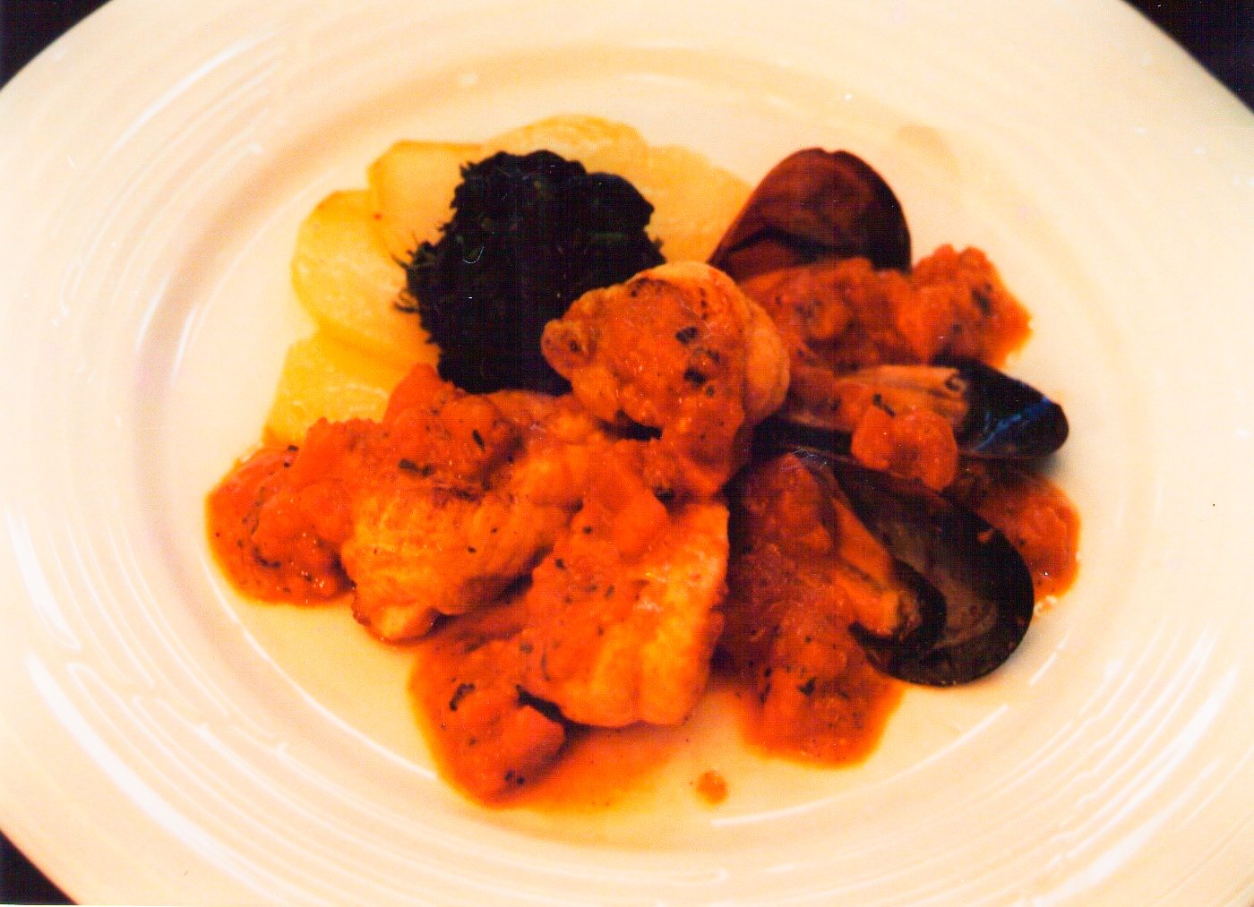 filetti di sogliola in umido