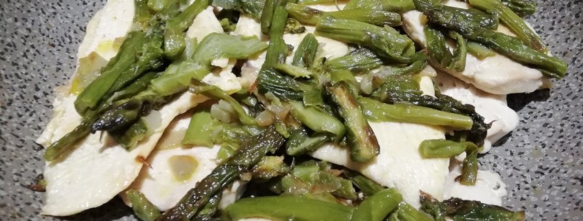 petti di pollo agli asparagi