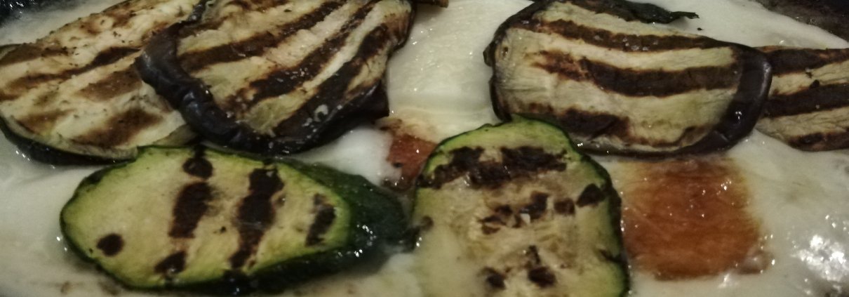 Scamorza alle verdure grigliate