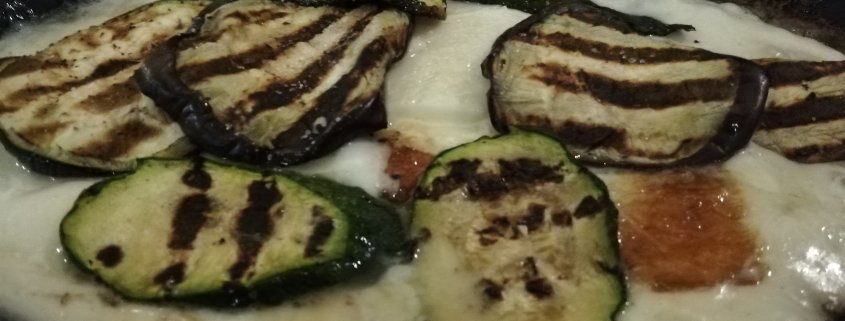 Scamorza alle verdure grigliate
