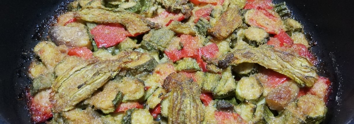 verdure miste gratinate al forno