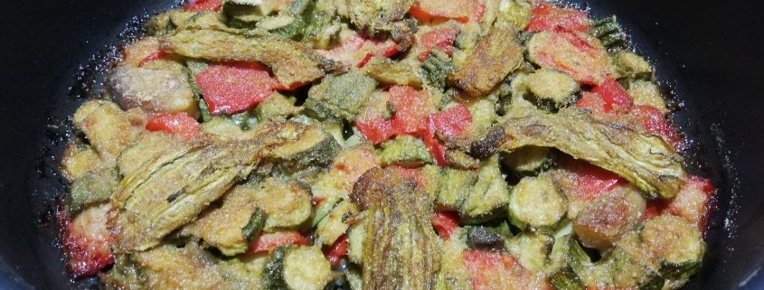 verdure miste gratinate al forno