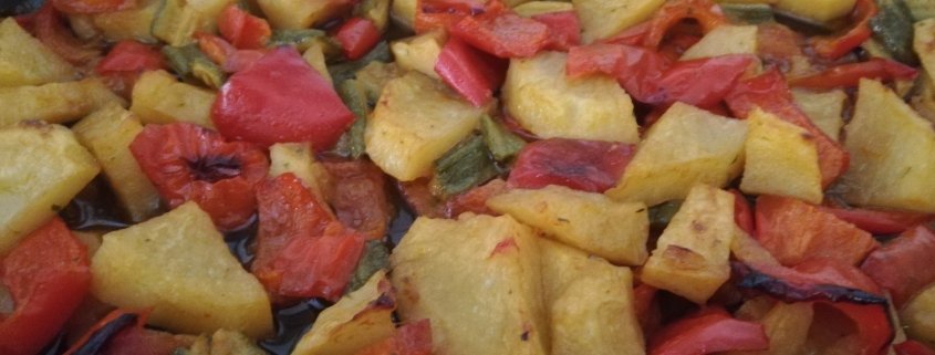 Peperonata con patate