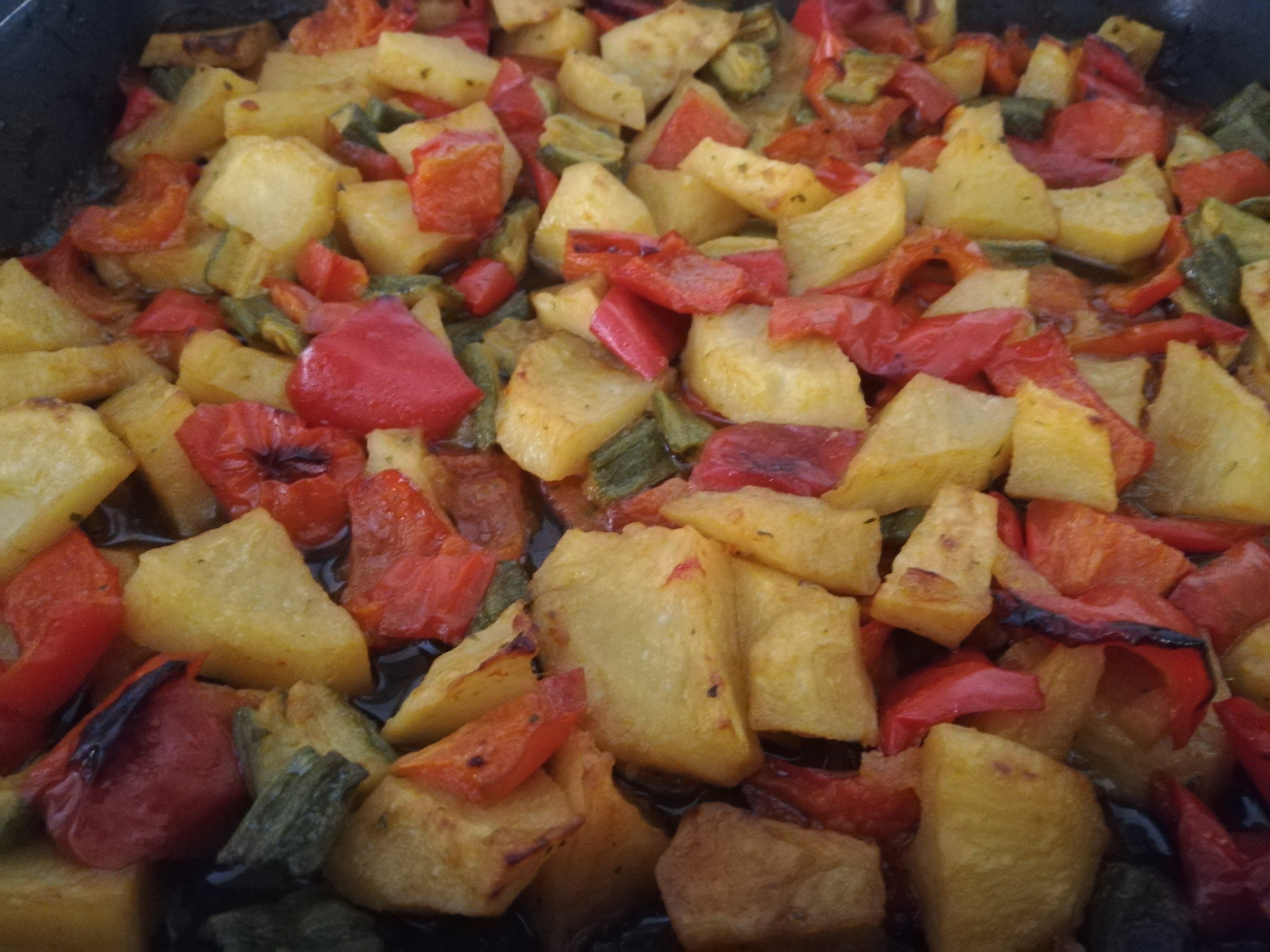 Peperonata con patate