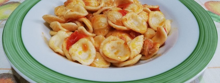 Orecchiette al sugo di tonno