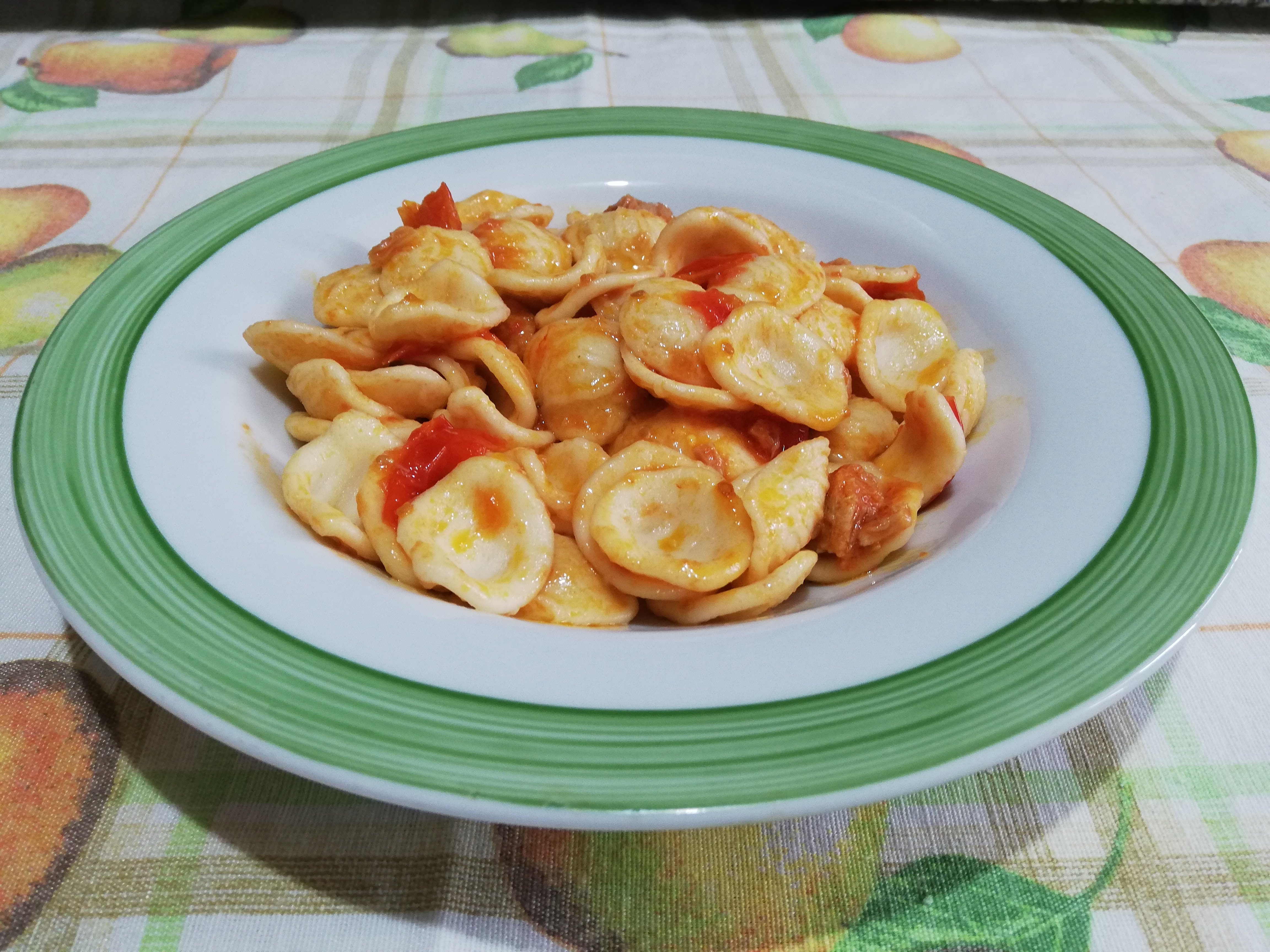Orecchiette al sugo di tonno