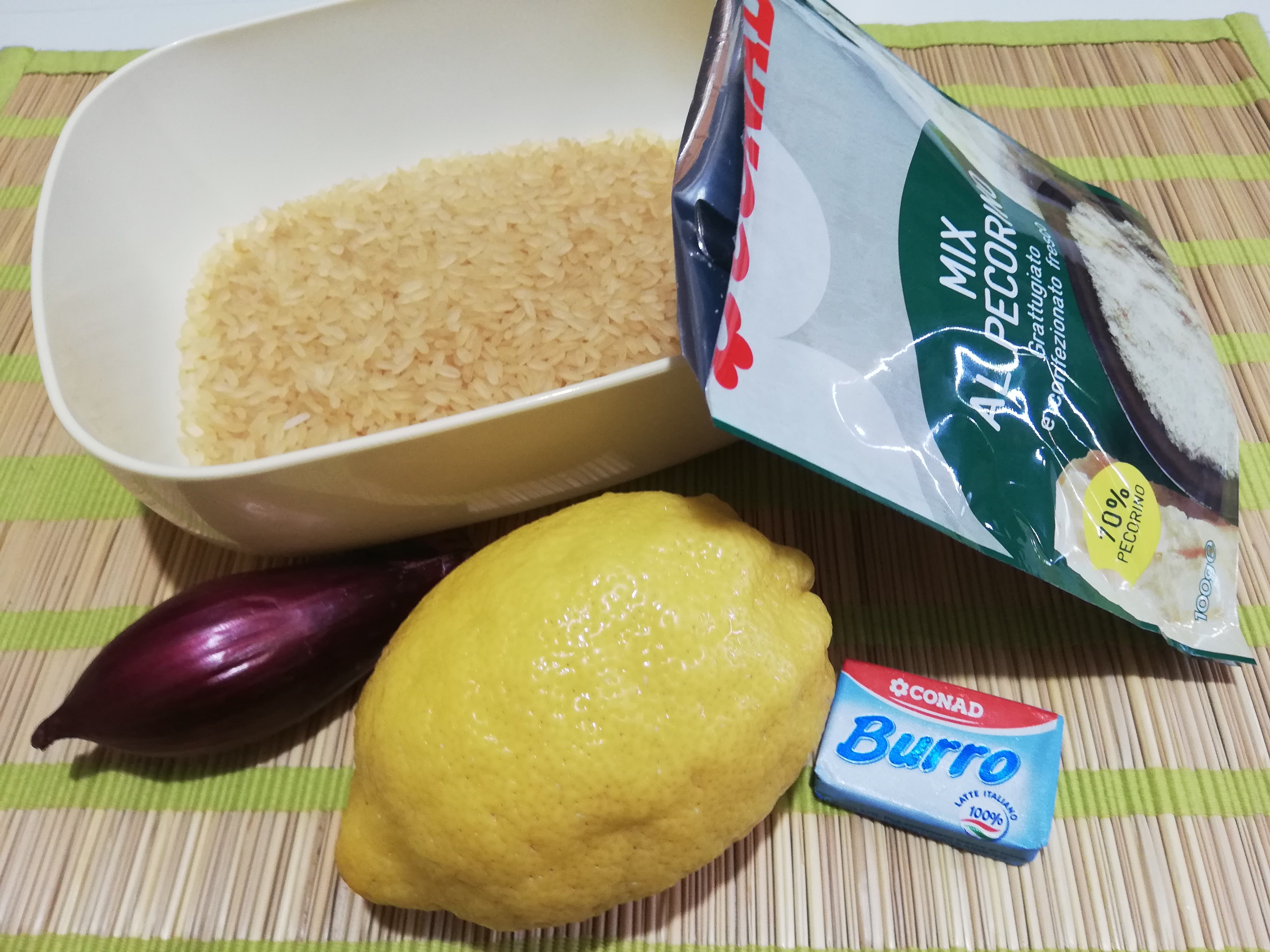 Risotto al limone