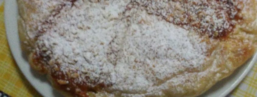 torta di mele caramellate