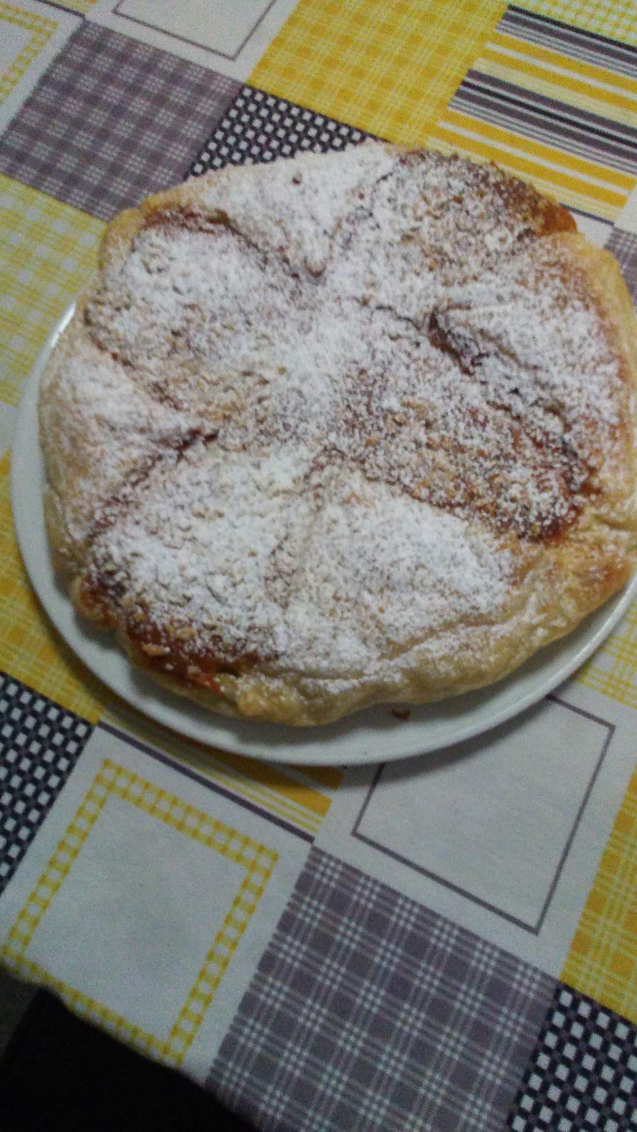torta di mele caramellate