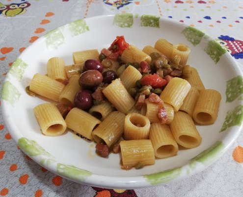 Mezze maniche fantasia