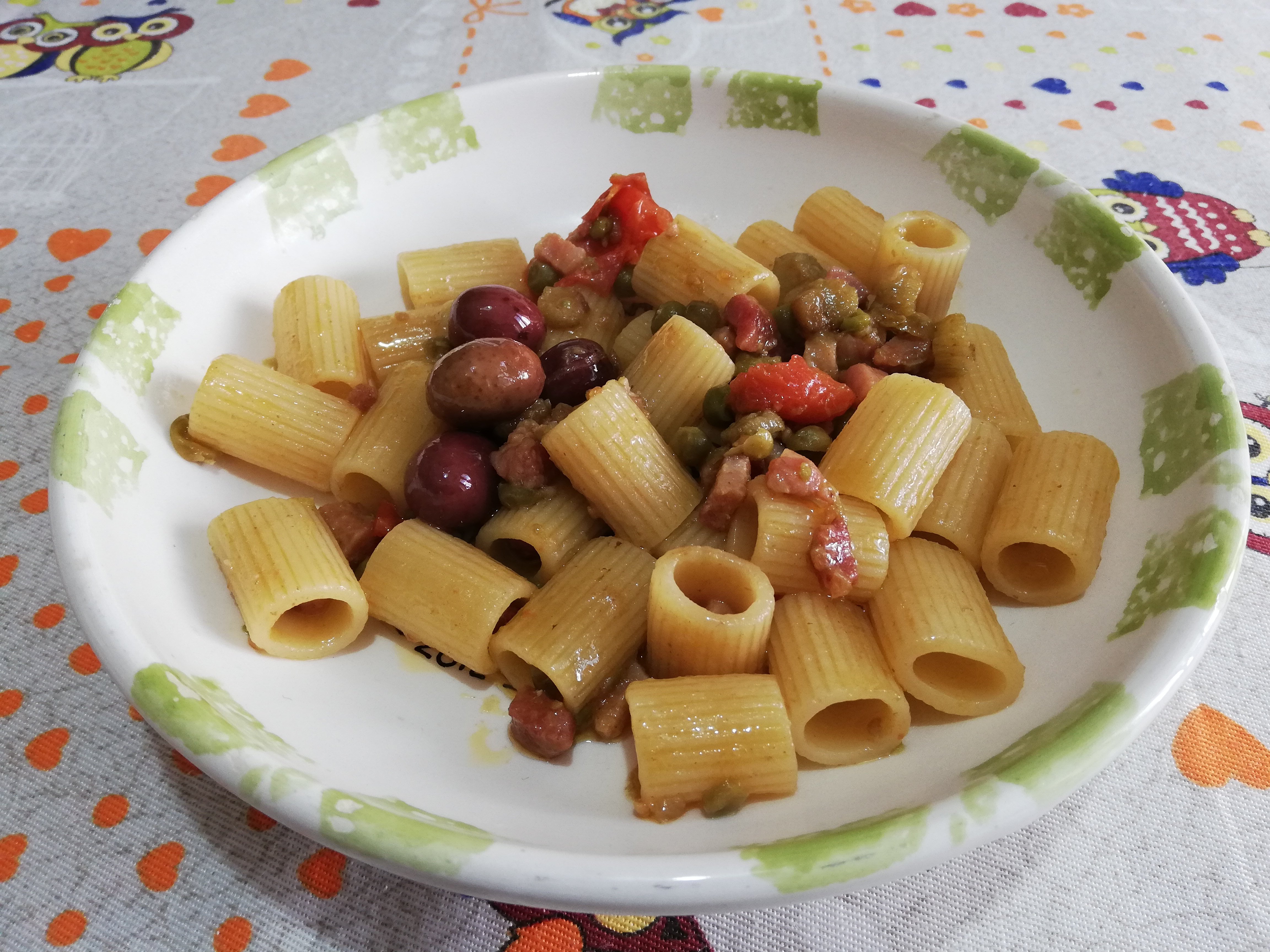 Mezze maniche fantasia