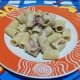 Mezze maniche speck e gorgonzola