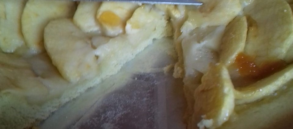 crostata di mele e crema pasticcera
