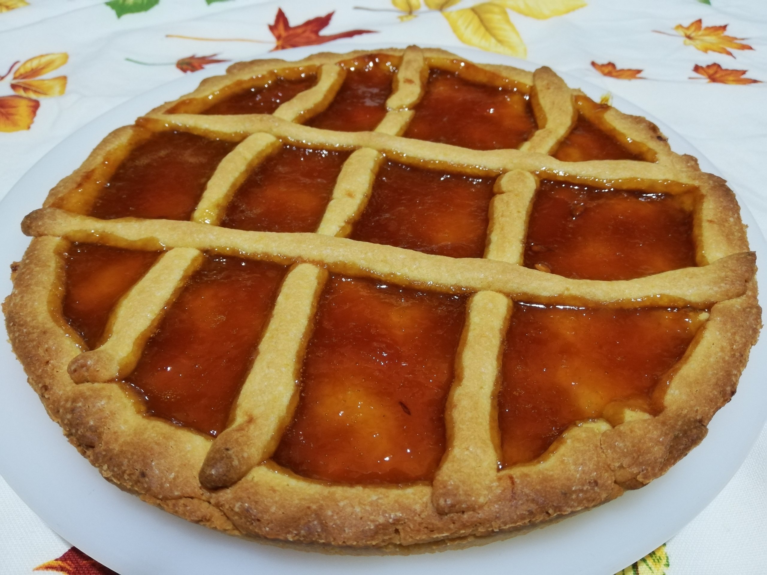 Crostata alla marmellata di arance
