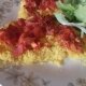 Filetti di merluzzo panati con mais e pomodorini