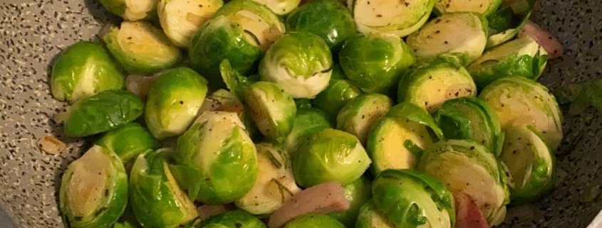 Cavoli di Bruxelles in padella