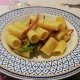 Mezze maniche asparagi e speck