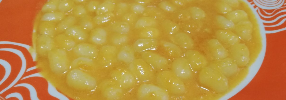 Chicche di patate alla crema di zucca e gorgonzola