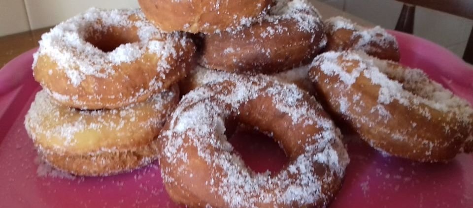 Graffe fritte di Carnevale