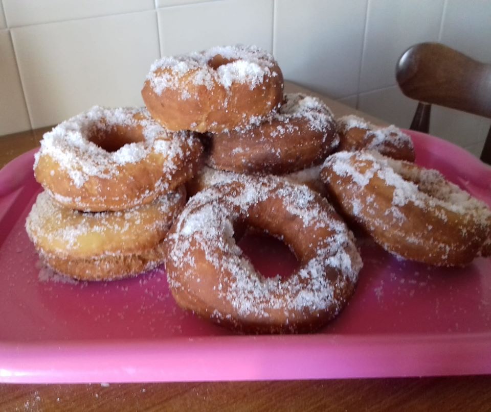 Graffe fritte di Carnevale