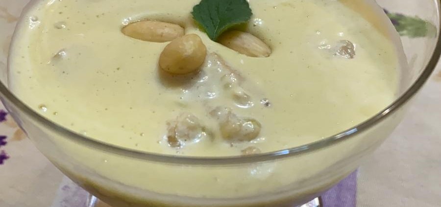 Tiramisù banane e pistacchi