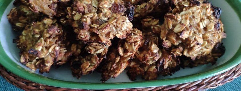 Biscotti mela e banana