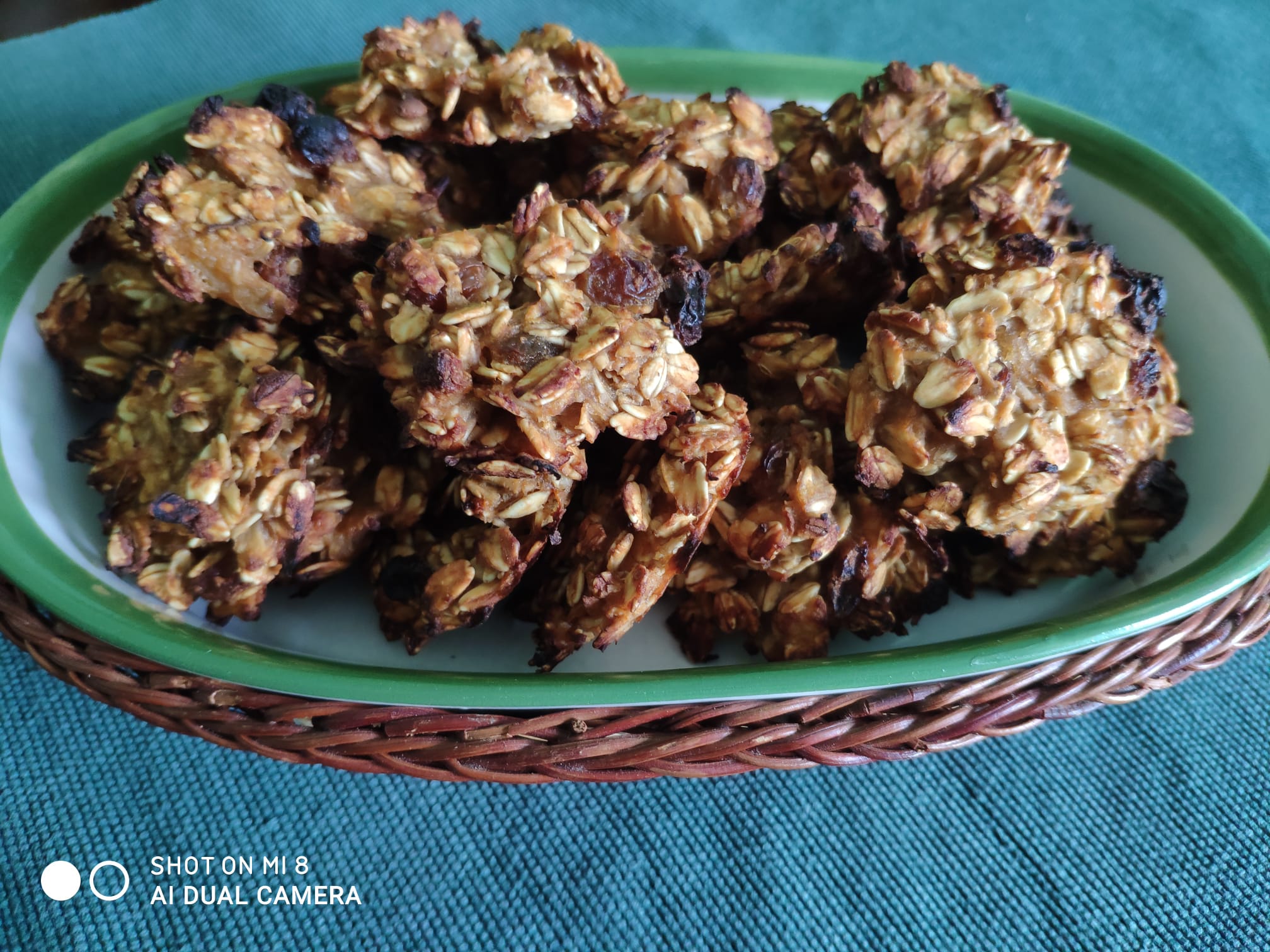 Biscotti mela e banana