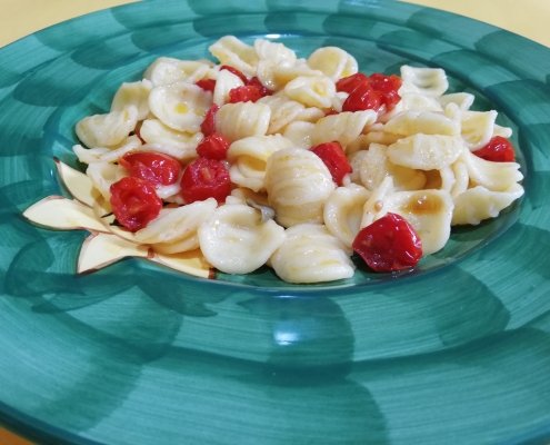 Orecchiette saporite ai datterini