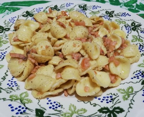 Orecchiette al salmone