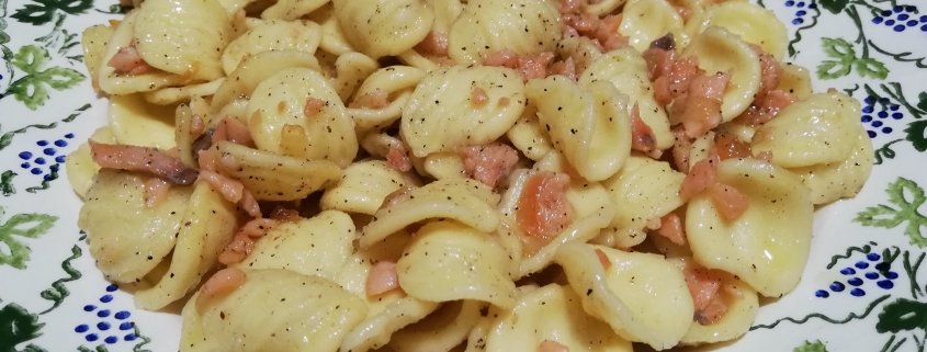 Orecchiette al salmone