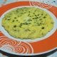 Frittata coi piselli al microonde