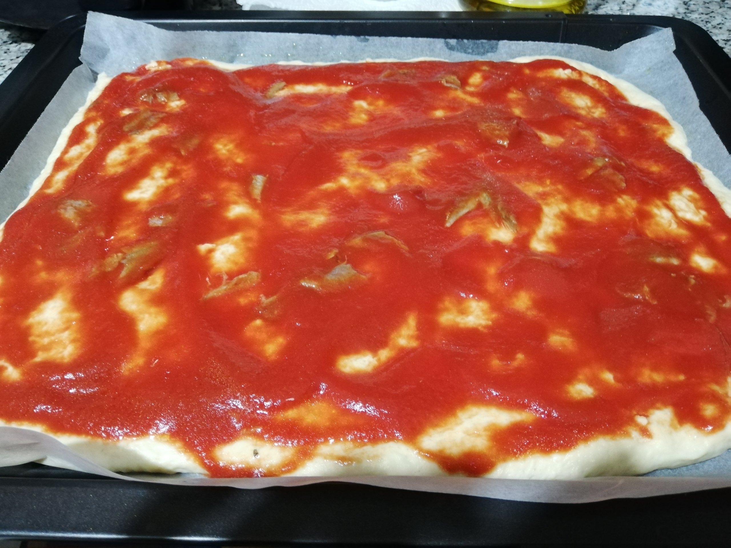 Pizza con lievito istantaneo