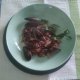 Riso integrale con dadolini di seppie e cozze