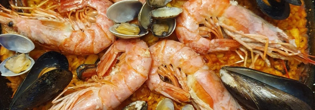 Paella di pesce