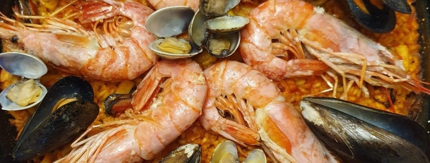 Paella di pesce