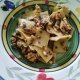 Maltagliati con noci, pinoli e semi di lino