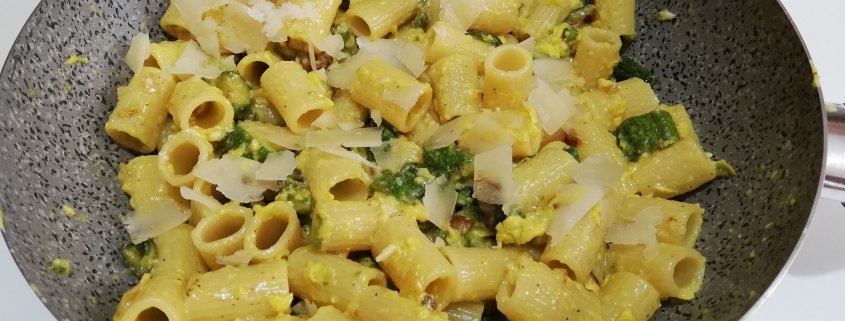 Carbonara leggera di zucchine