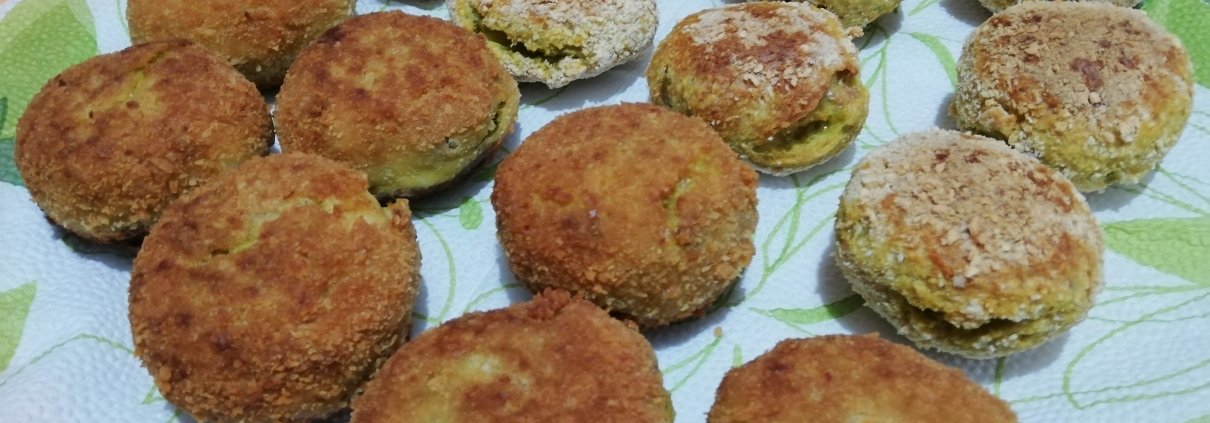 Polpette di asparagi al forno e fritte