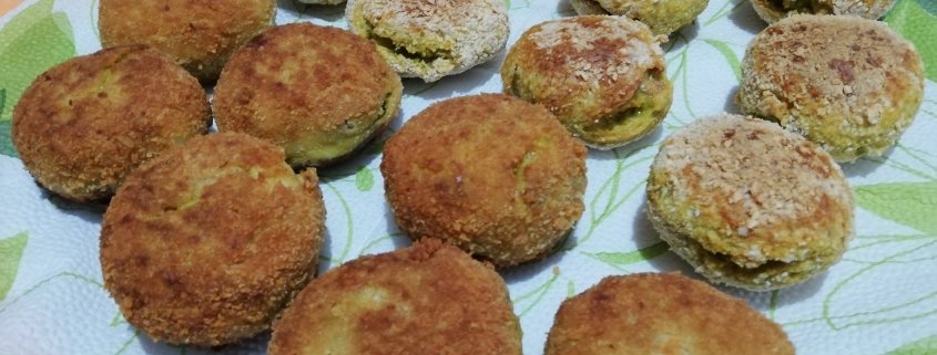 Polpette di asparagi al forno e fritte